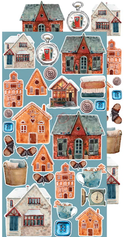 EXTRAS Set - HOLIDAYS IN SNOW - Craft O Clock