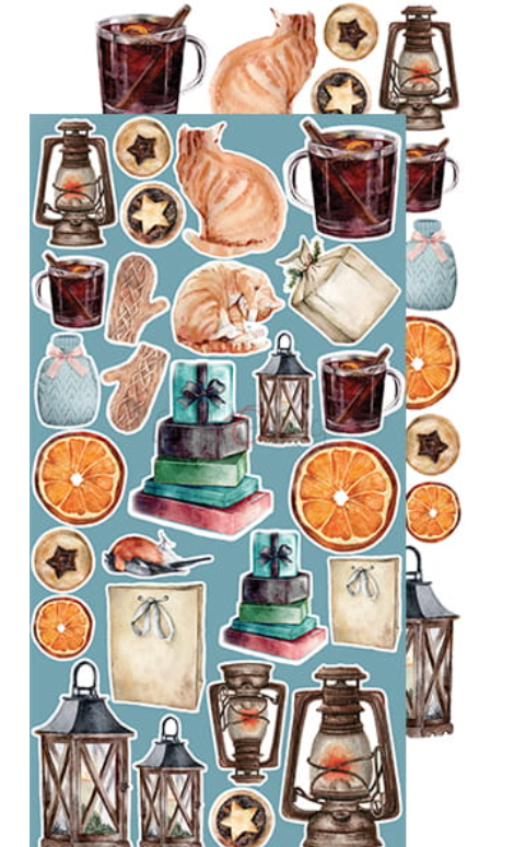 EXTRAS Set - HOLIDAYS IN SNOW - Craft O Clock