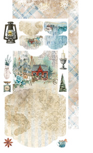 JUNK JOURNAL - Extras Set - HOLIDAYS IN SNOW - Craft O Clock