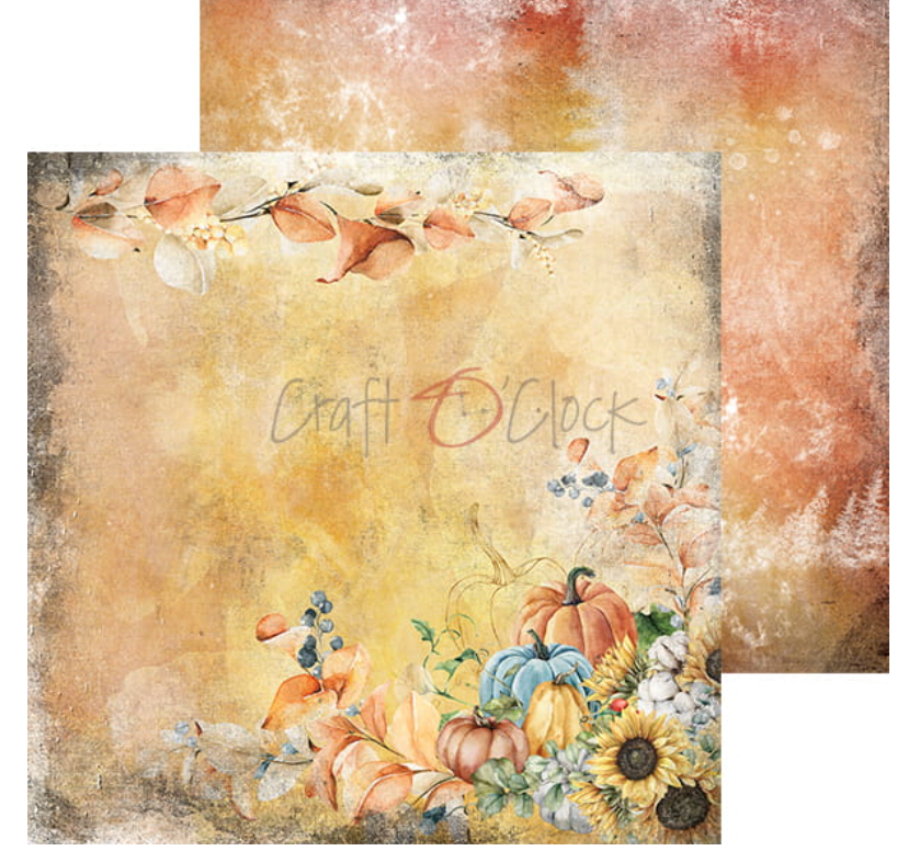 8x8 Paper Set - AUTUMN MOODS - Craft O Clock