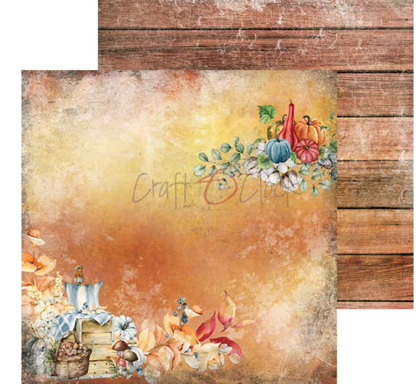 8x8 Paper Set - AUTUMN MOODS - Craft O Clock