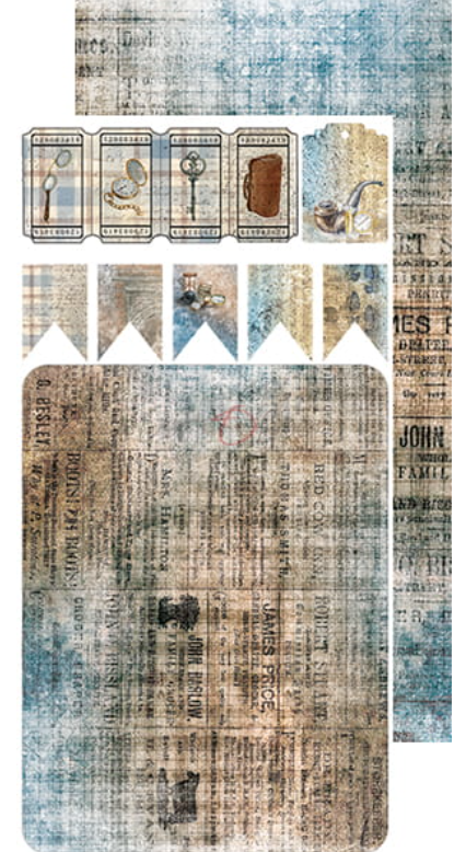 Album/Junk Journal - Extra Set - Age Of Mysteries - Craft O Clock