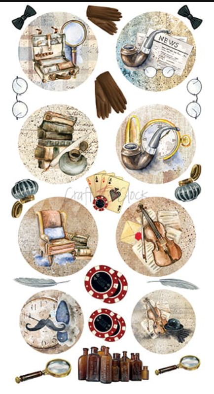 LABELS Set - AGE OF MYSTERIES - Craft O Clock