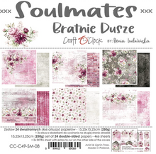 6x6 Paper Set - SOULMATES - Craft Clock