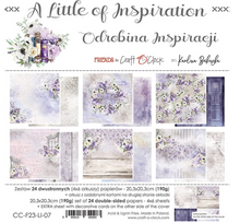 8x8 Paper Set - A LITTLE OF INSPIRATION - Craft O Clock