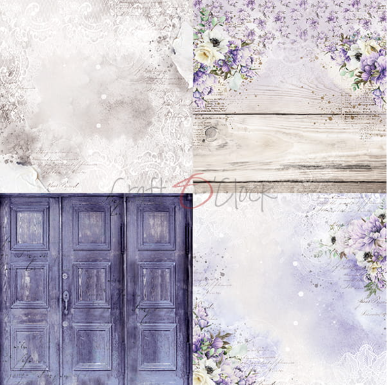 8x8 Paper Set - A LITTLE OF INSPIRATION - Craft O Clock