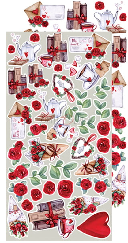 Extras Set - CHARMING EXTRAS - IN LOVE - Craft O Clock