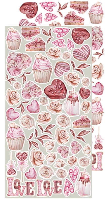 Extras Set - CHARMING EXTRAS - IN LOVE - Craft O Clock