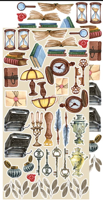 Extras Set - CHARMING EXTRAS - VINTAGE - Craft O Clock