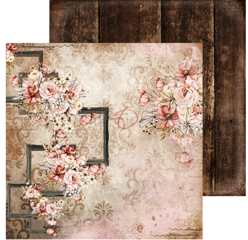 8x8 Paper Set - VINTAGE BEAUTY - Craft O Clock