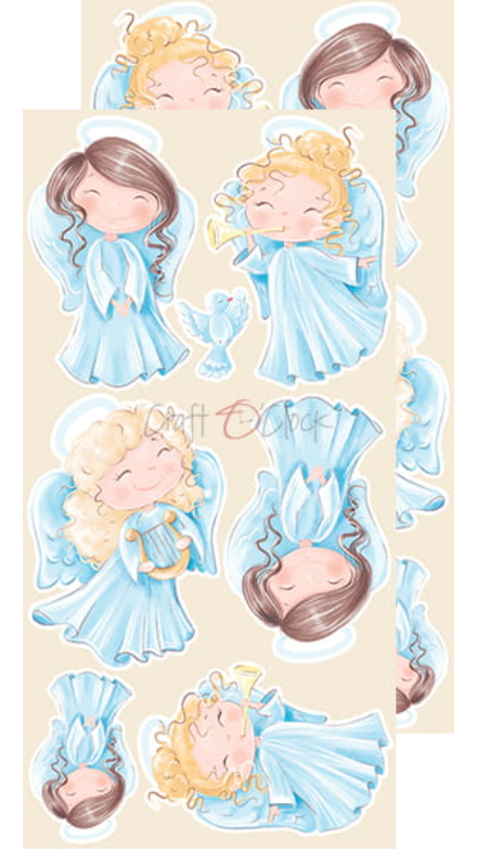 Extras Set - HOLY BAPTISM - Premium - CHARMING EXTRAS - Craft O Clock