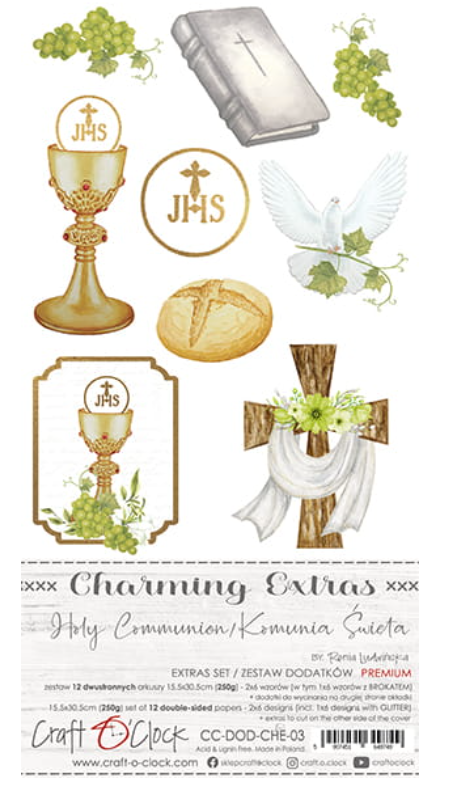 Extras Set - PREMIUM - HOLY COMMUNION - CHARMING EXTRAS