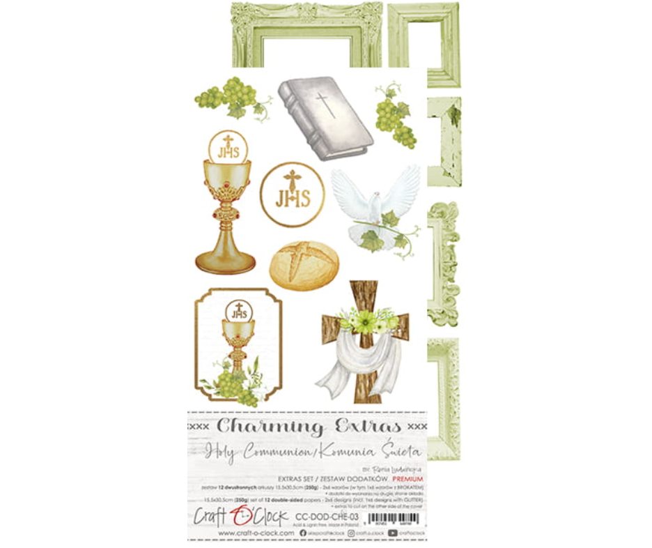 Extras Set - PREMIUM - HOLY COMMUNION - CHARMING EXTRAS