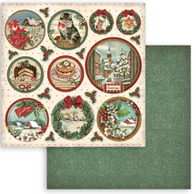 CLASSIC CHRISTMAS - 12x12 INCH - DOUBLE SIDED PAPER PAD - STAMPERIA