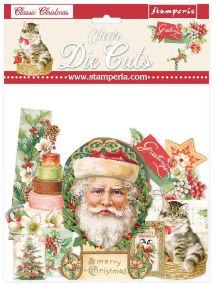 Clear Die Cuts - Classic Christmas - Stamperia