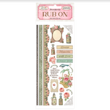 Rub On - Borders And Parfumes 14 - Rose Parfum - Stamperia