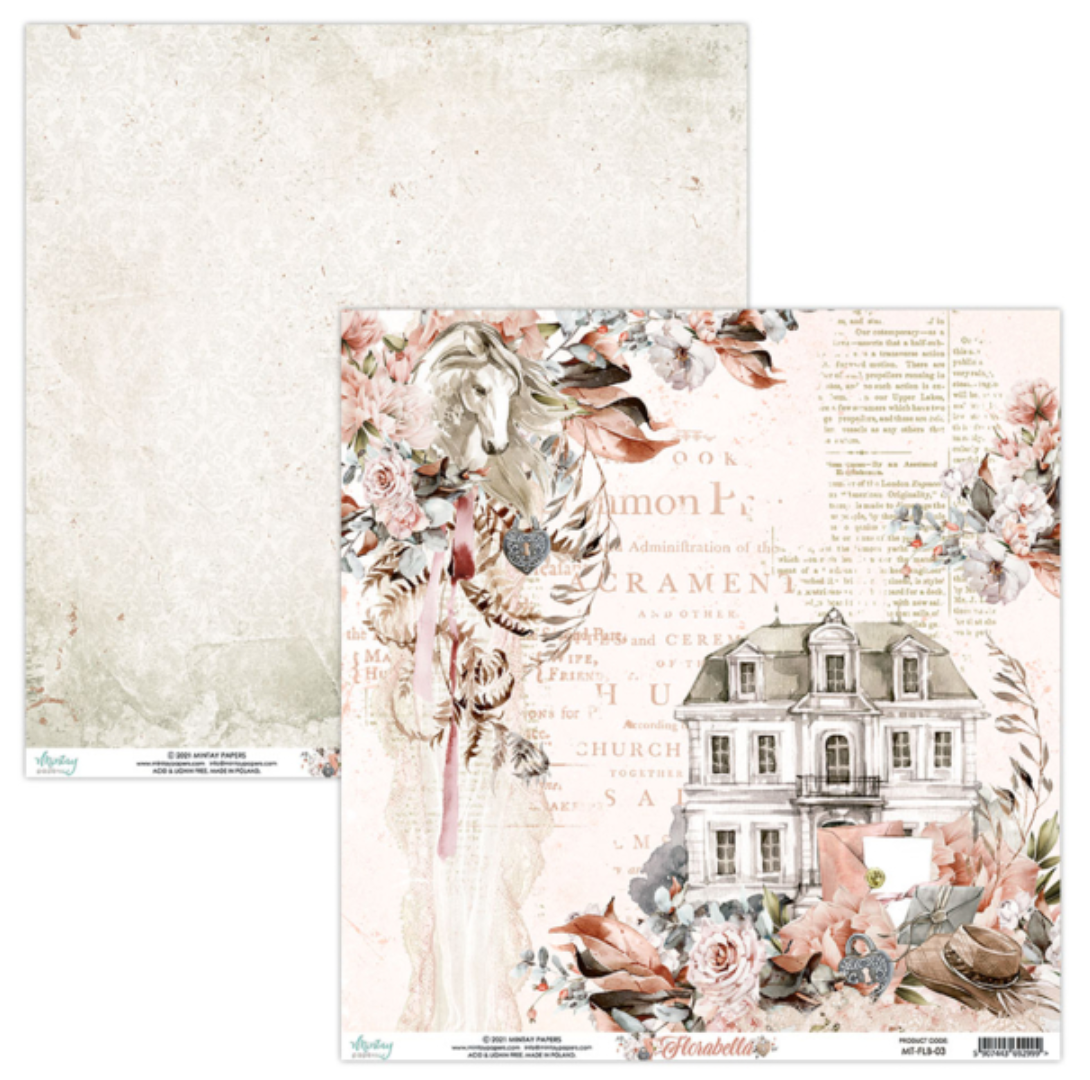 Mintay Papers  - Florabella - 12 x 12 Paper Set