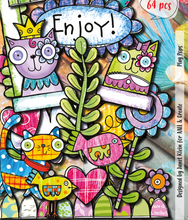 Ephemera - A6 - Play Pops - AALL and Create - Designer Janet Klein - #7