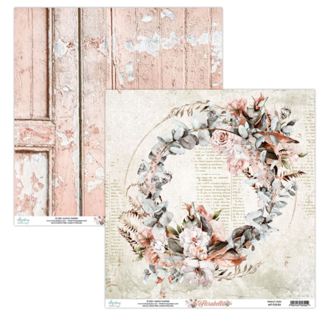 Mintay Papers - Florabella - 6x6 Inch Paper