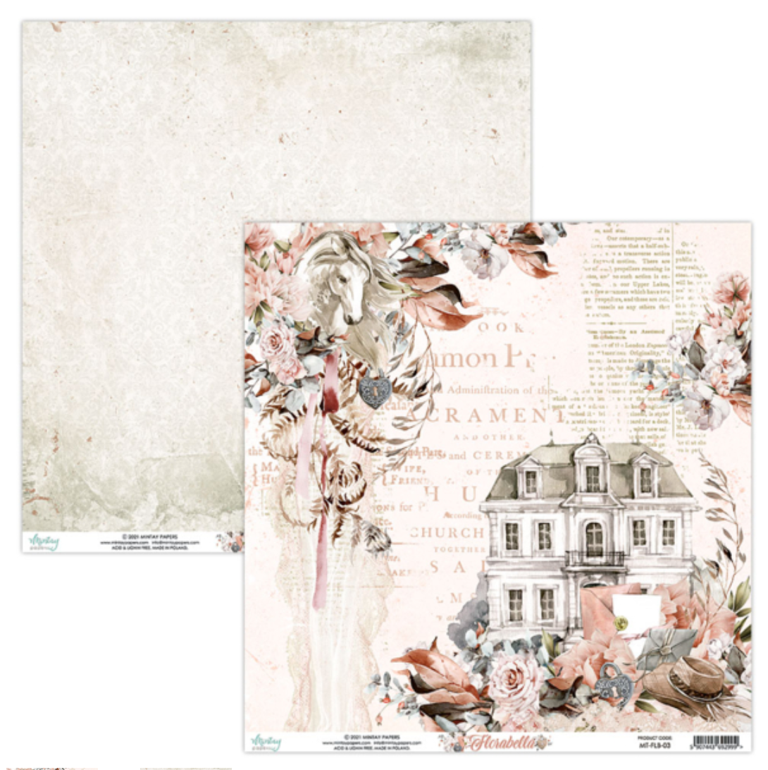 Mintay Papers - Florabella - 6x6 Inch Paper