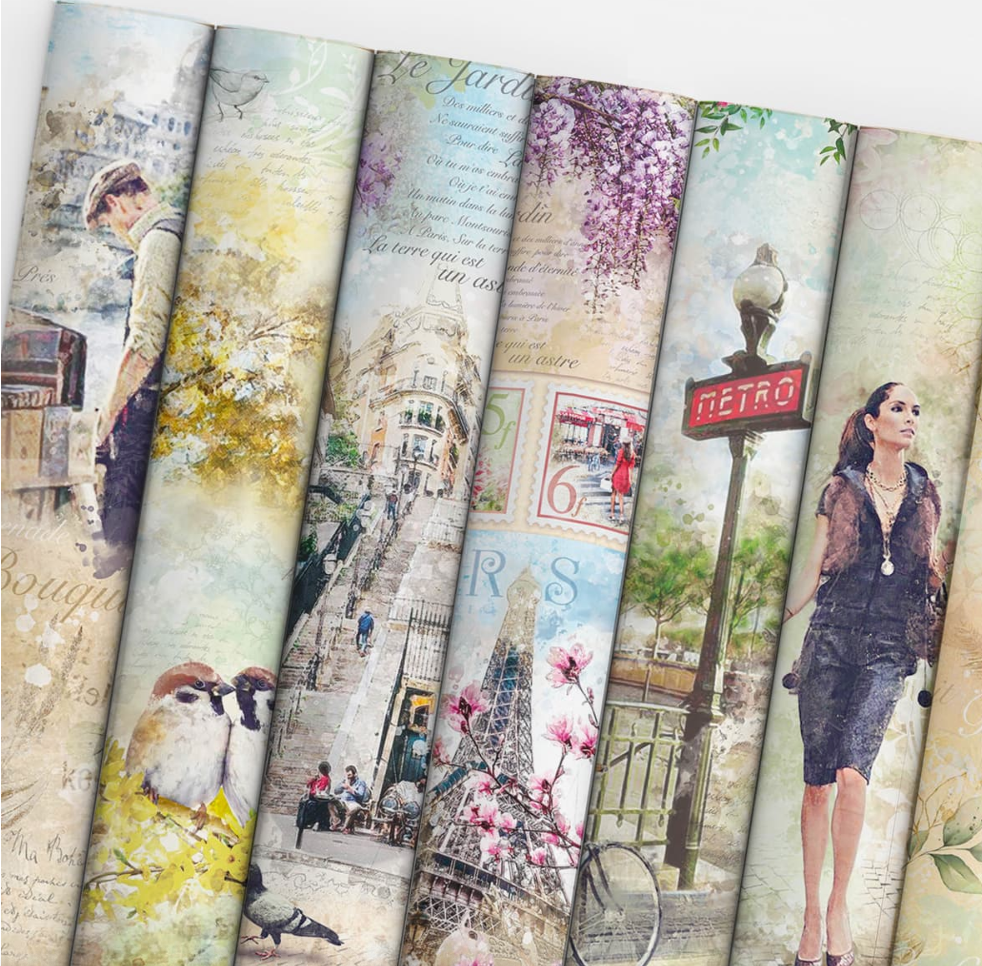 12x12 - Notre Vie - Paper Pad - Ciao Bella