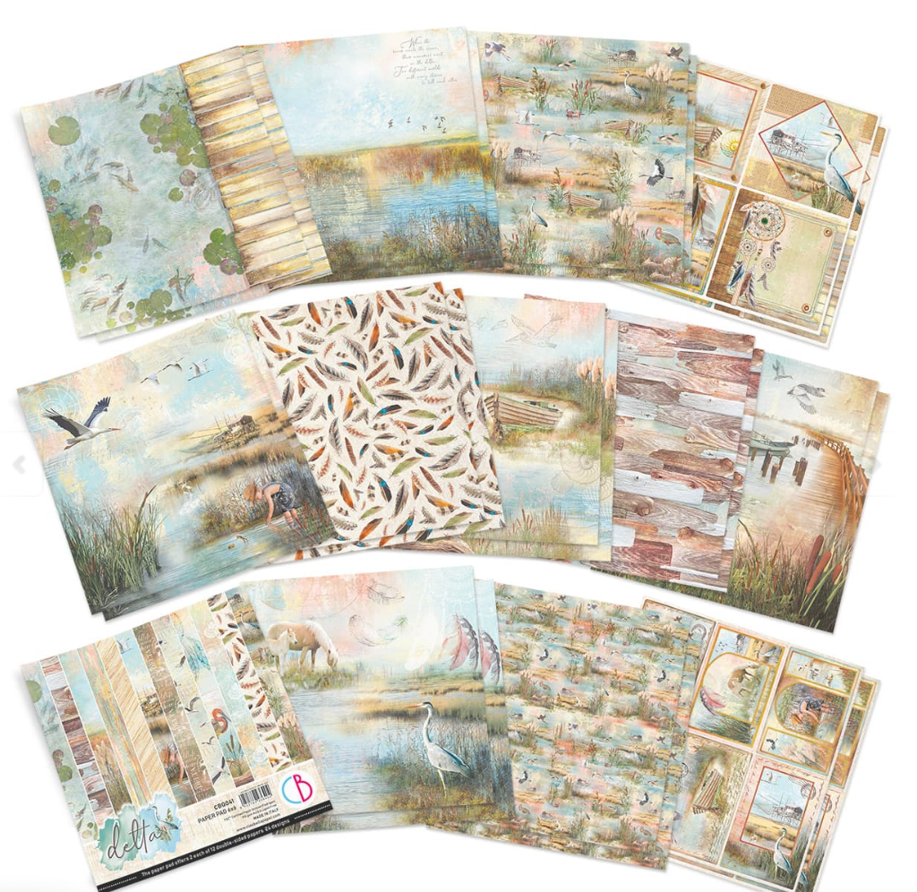 6x6 - Delta - Paper Pad - Ciao Bella