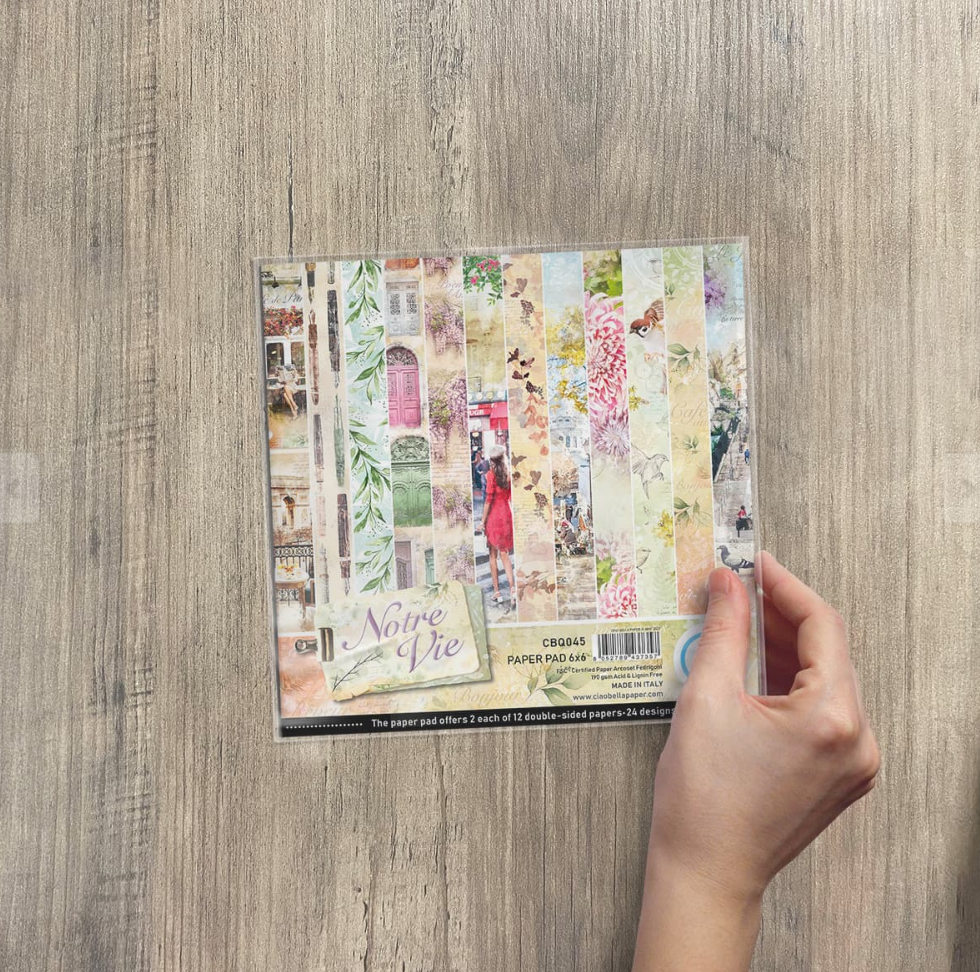 6x6 - Notre Vie - Paper Pad - Ciao Bella