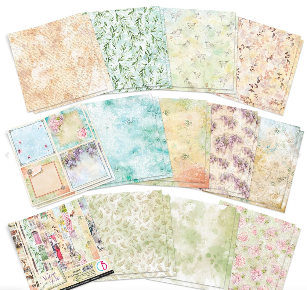 6x6 - Notre Vie - Paper Pad - Ciao Bella