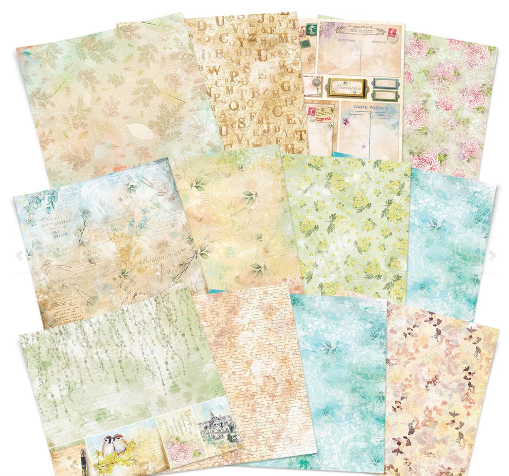 12x12 - Notre Vie - Paper Pad - Ciao Bella