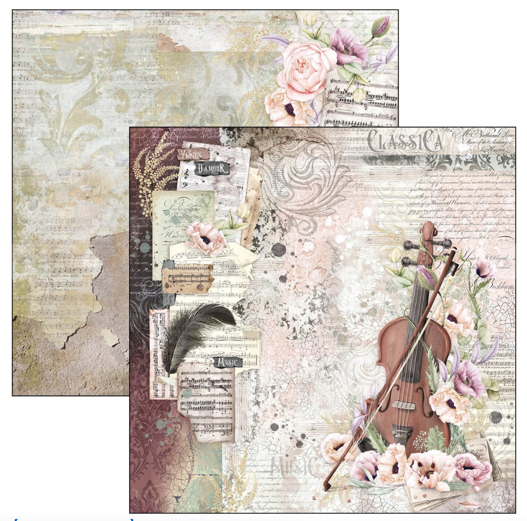 8x8 - Le Cygne Noir - Paper Pad - Ciao Bella