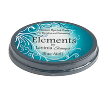 Lavinia Stamps - Elements Premium Dye Ink - Blue Atoll