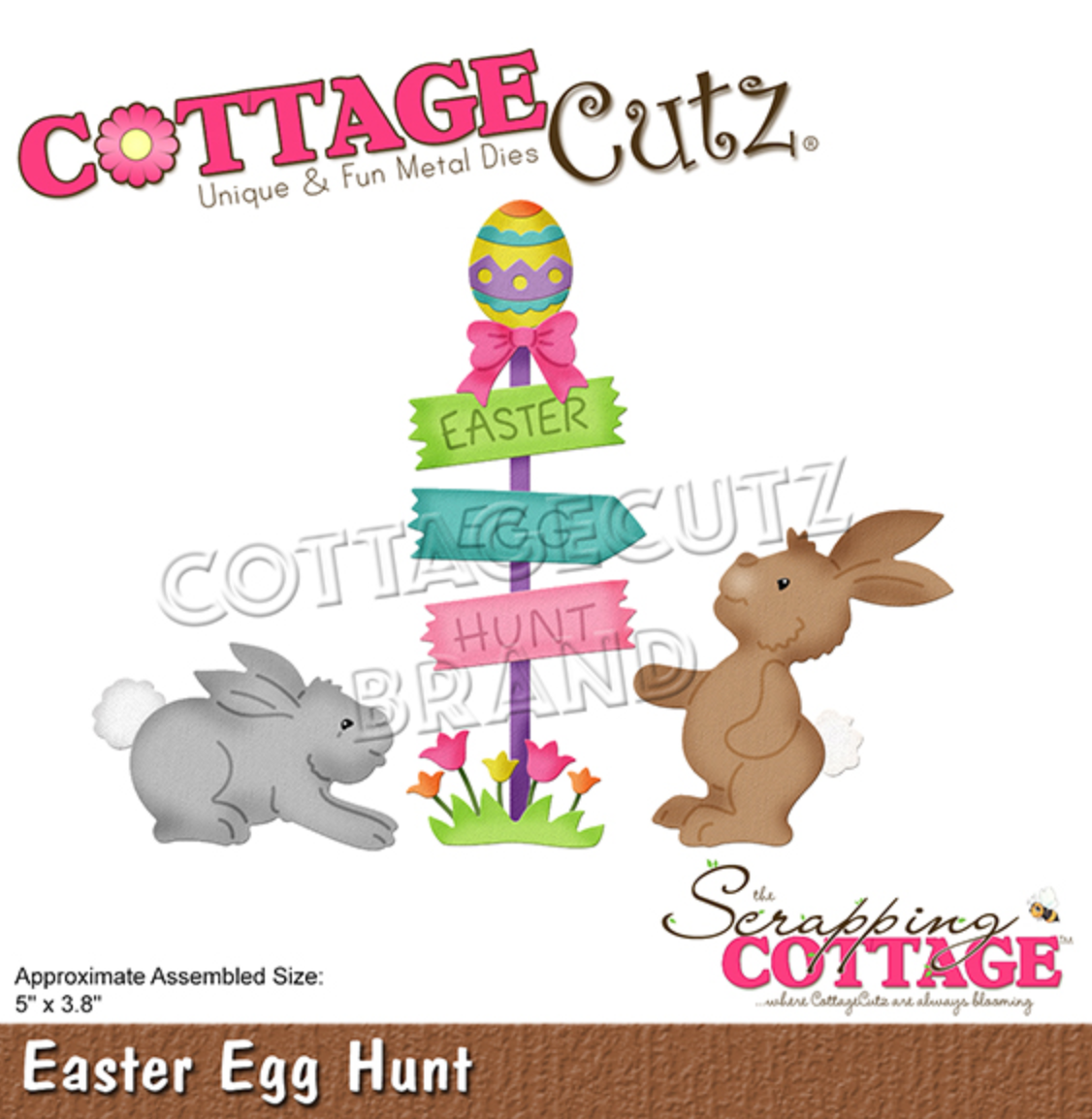 4x4 Easter Egg Hunt - Die - Cottage Cutz