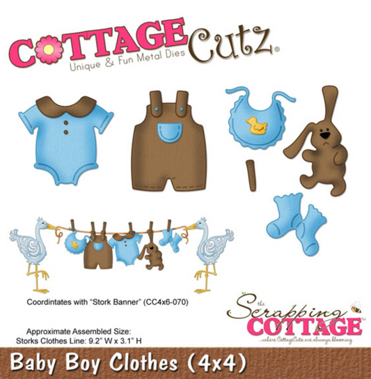 4x4 Baby Boy Clothes - Die - Cottage Cutz