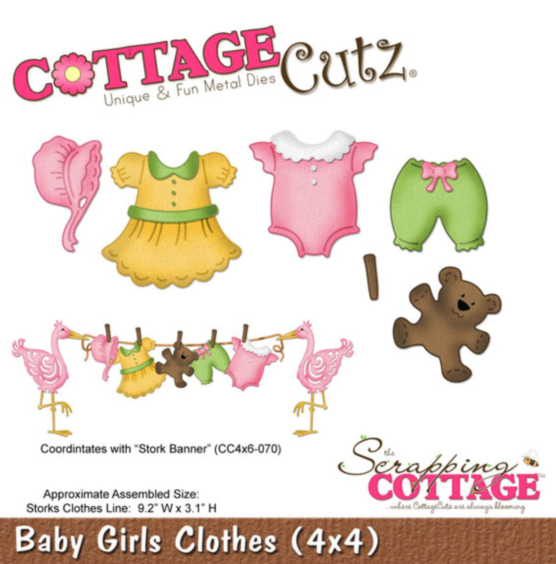 4x4 Baby Girls Clothes - Die - Cottage Cutz