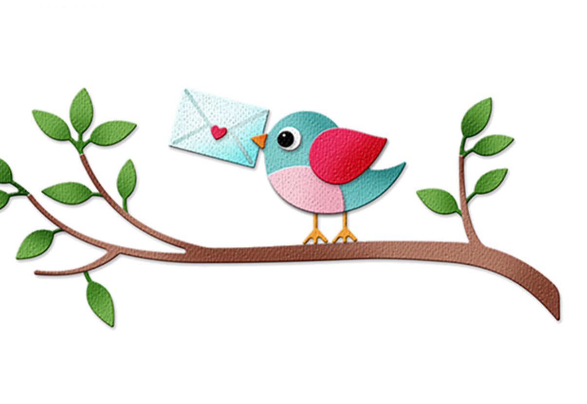 4x4 Love Letters - Die - Cottage Cutz