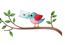 4x4 Love Letters - Die - Cottage Cutz