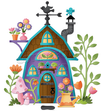 4x6 Spring Bloom Cottage - Die - Cottage Cutz