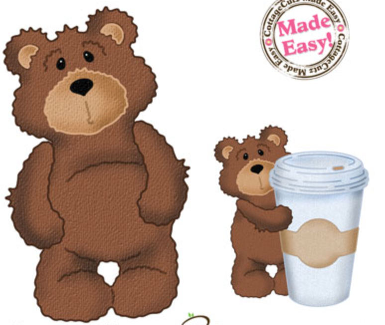 3x3 Mr. Snuggles - Die - Cottage Cutz