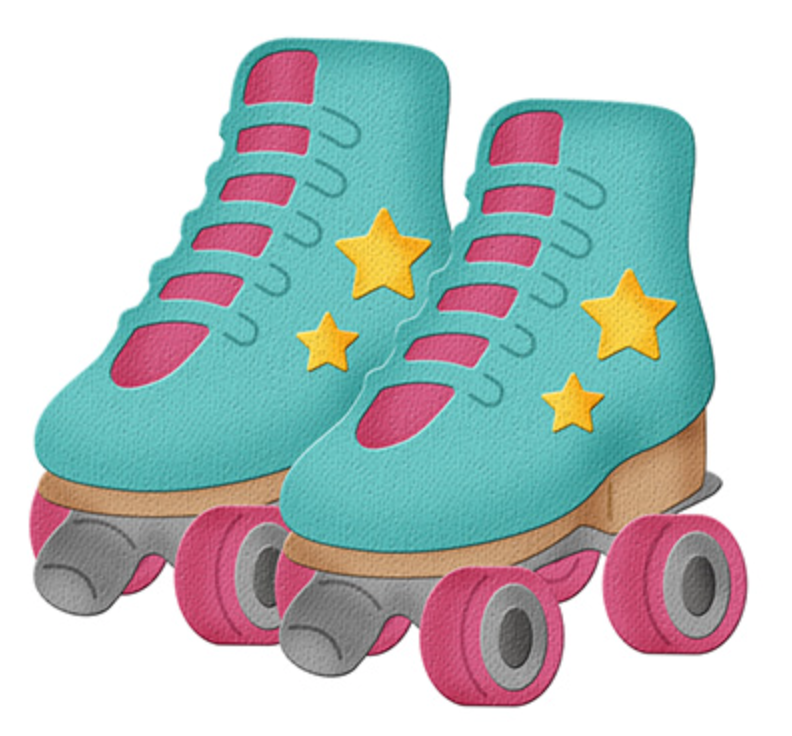 2x3 Rollerskate - Die - Cottage Cutz