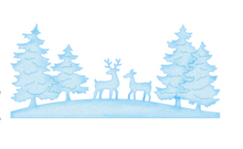 4x6 Snow Swept Border - Die - Cottage Cutz