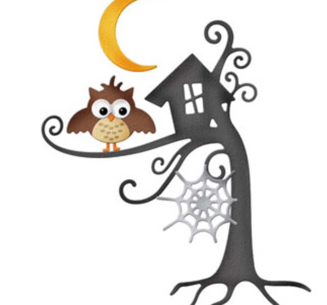 2x3 Haunted Tree - Die - Cottage Cutz