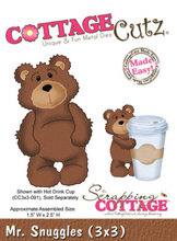3x3 Mr. Snuggles - Die - Cottage Cutz