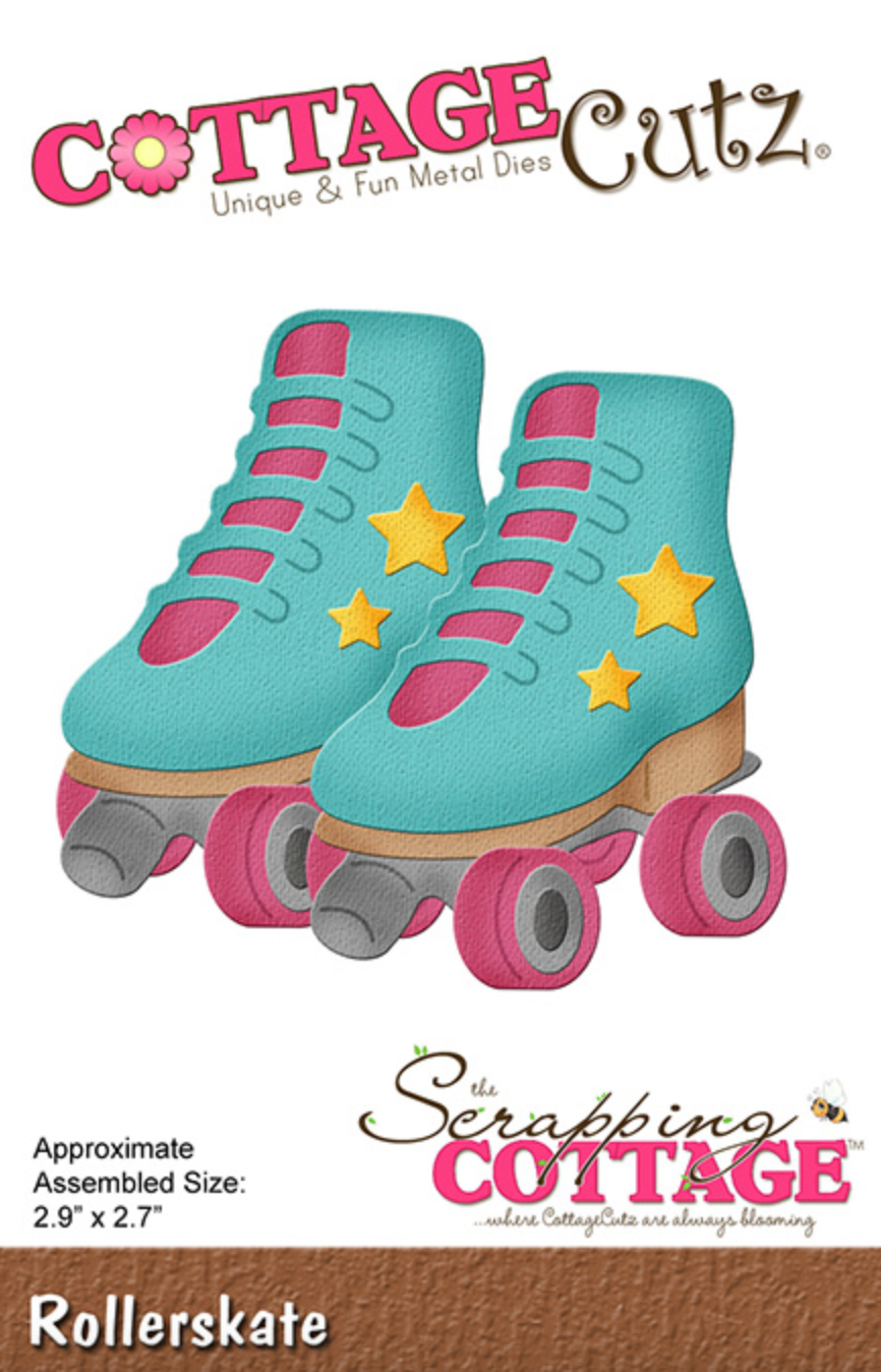 2x3 Rollerskate - Die - Cottage Cutz