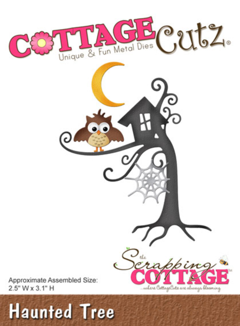 2x3 Haunted Tree - Die - Cottage Cutz