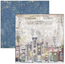 8x8 London's Calling - Paper Pad + 1 Free deluxe sheet - 12/Pkg - Ciao Bella