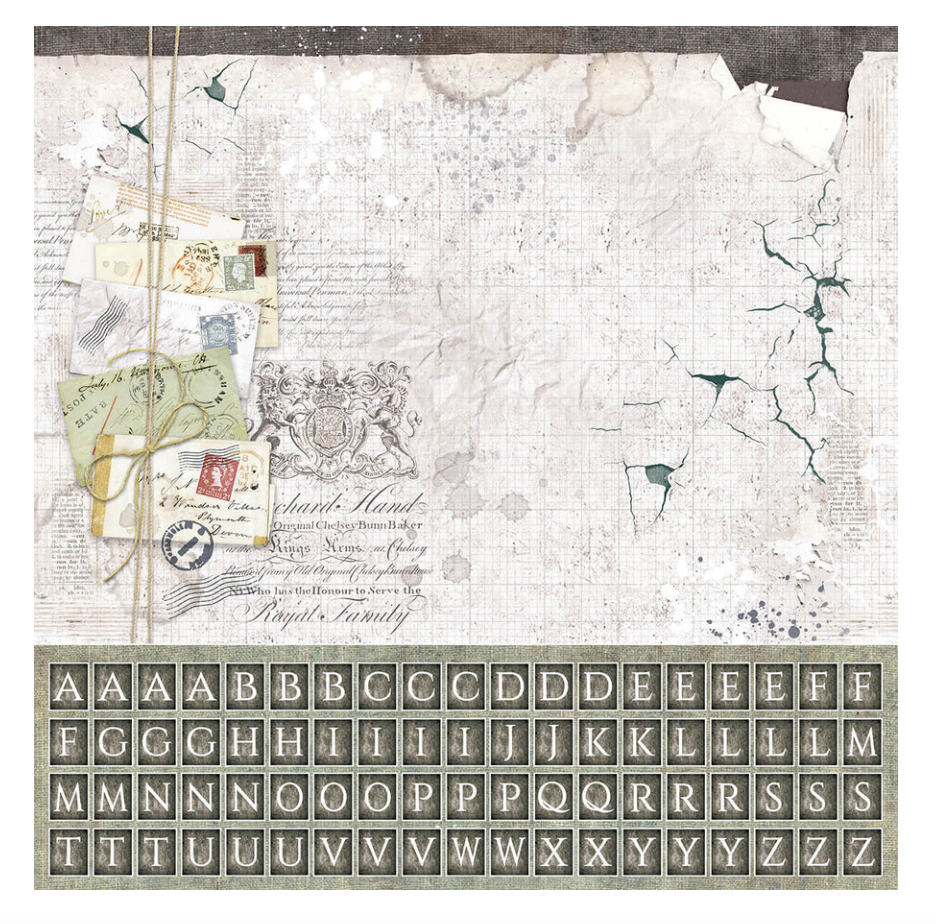 12x12 London's Calling - Pattern Pad + 1 Free deluxe sheet - 8/Pkg - Ciao Bella