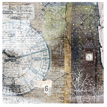 12x12 London's Calling - Pattern Pad + 1 Free deluxe sheet - 8/Pkg - Ciao Bella