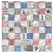 12x12 London's Calling - Pattern Pad + 1 Free deluxe sheet - 8/Pkg - Ciao Bella