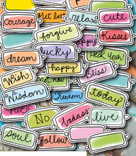 Ephemera - A6 - Tiny Words Color - AALL and Create - Designer Janet Klein - #8