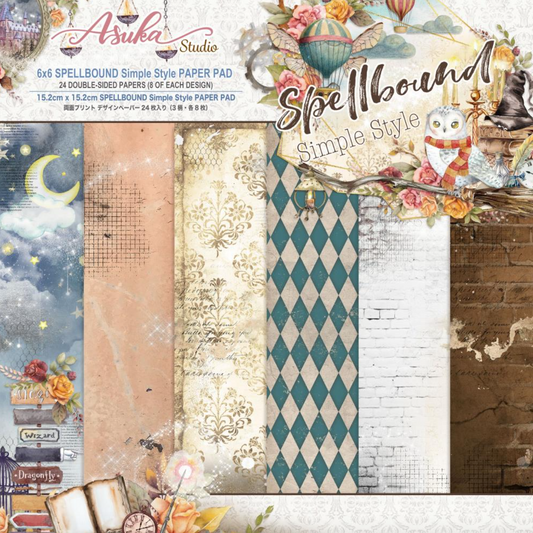 6x6 - Spellbound - Simple Style - Asuka Studio - Double-Sided - 24/Pkg